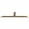 Ekena Millwork Portland Rough Sawn Timber Gable Bracket, Douglas Fir, 96"W x 24"H x 2"D x 6"F, 6/12 Pitch GBW096X24X0206POR00RDF - alternate 5